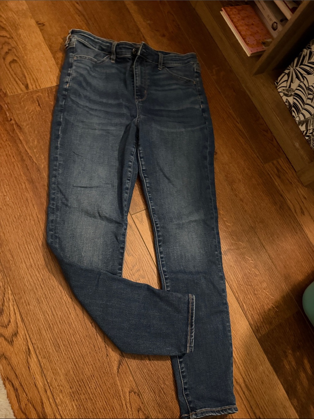 American Eagle Outfitters Dark Blue Skinny Jeggings
